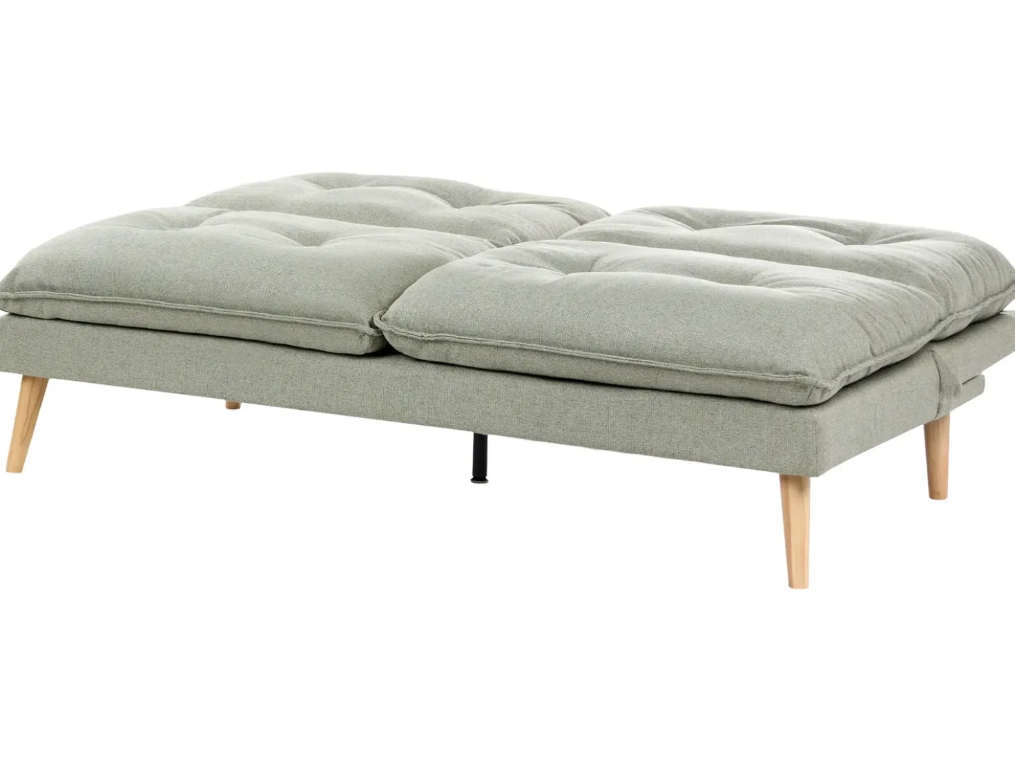 Divano letto 3 posti YILA Tessuto Verde
