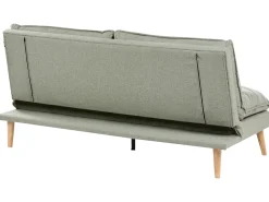 Divano letto 3 posti YILA Tessuto Verde