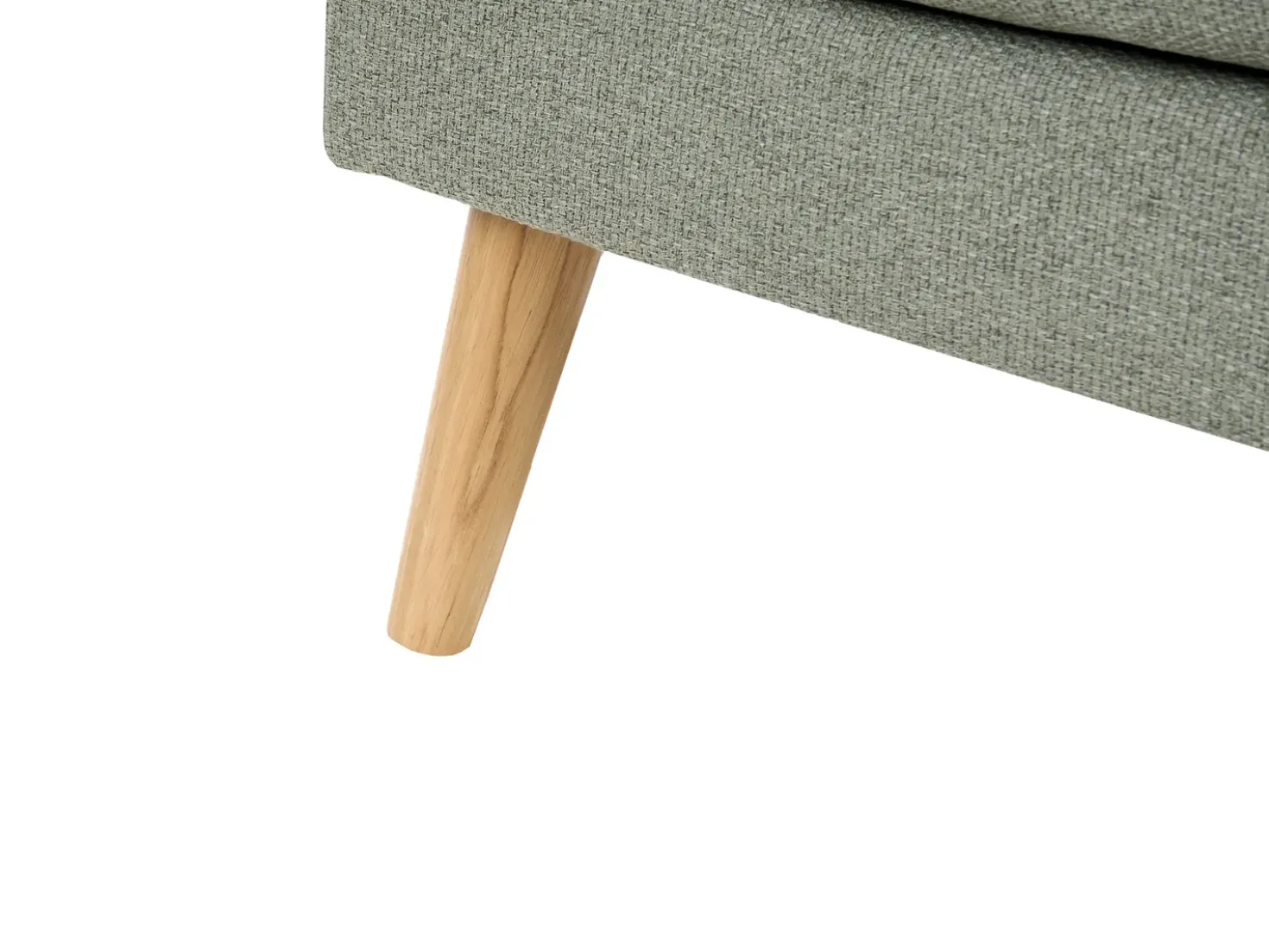Divano letto 3 posti YILA Tessuto Verde
