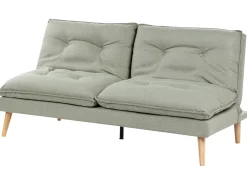 Divano letto 3 posti YILA Tessuto Verde