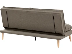 Divano letto 3 posti YILA Tessuto Marrone