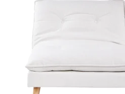 Divano letto 3 posti YILA Tessuto Bianco