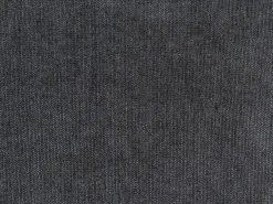 Divano letto 2 posti YORK Ciniglia Nero