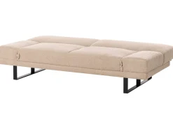 Divano letto 2 posti YORK Bouclé Beige sabbia
