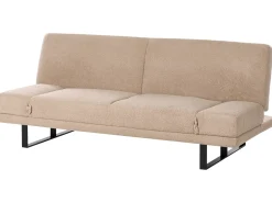 Divano letto 2 posti YORK Bouclé Beige sabbia