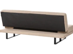 Divano letto 2 posti YORK Bouclé Beige sabbia