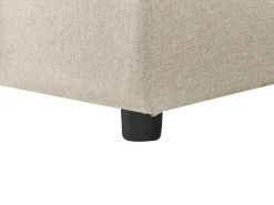 Divano letto a U 5 posti SOMMEN Tessuto Beige chiaro con contenitore