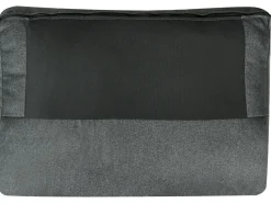 Divano letto a U 5 posti SOMMEN Tessuto Grigio scuro con contenitore