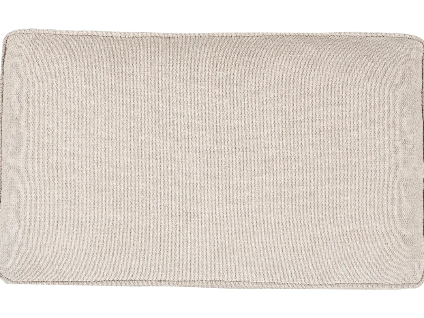 Divano letto a U 4 posti VATNE Tessuto Beige chiaro con contenitore