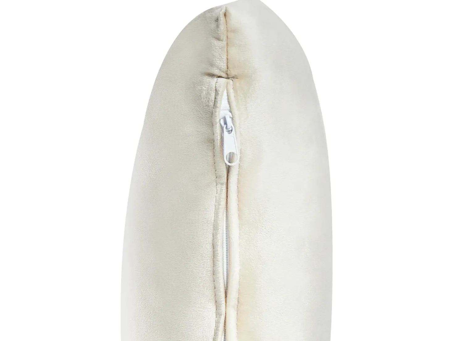 Divano letto angolare 4 posti VADSO Velluto Beige chiaro Lato Sinistro