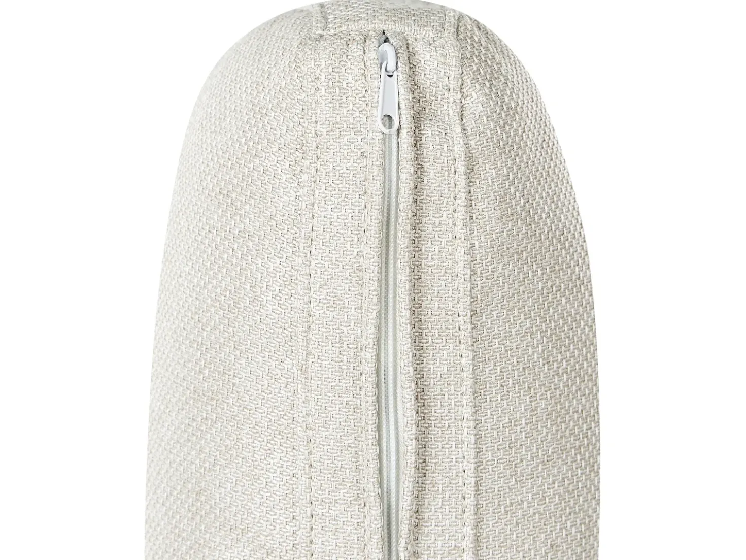 Divano letto angolare 4 posti INNVIK Tessuto Beige chiaro con contenitore Lato Sinistro