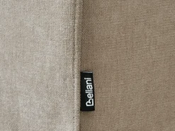 Divano letto angolare 3 posti NUBORG Ciniglia Beige chiaro Lato Sinistro