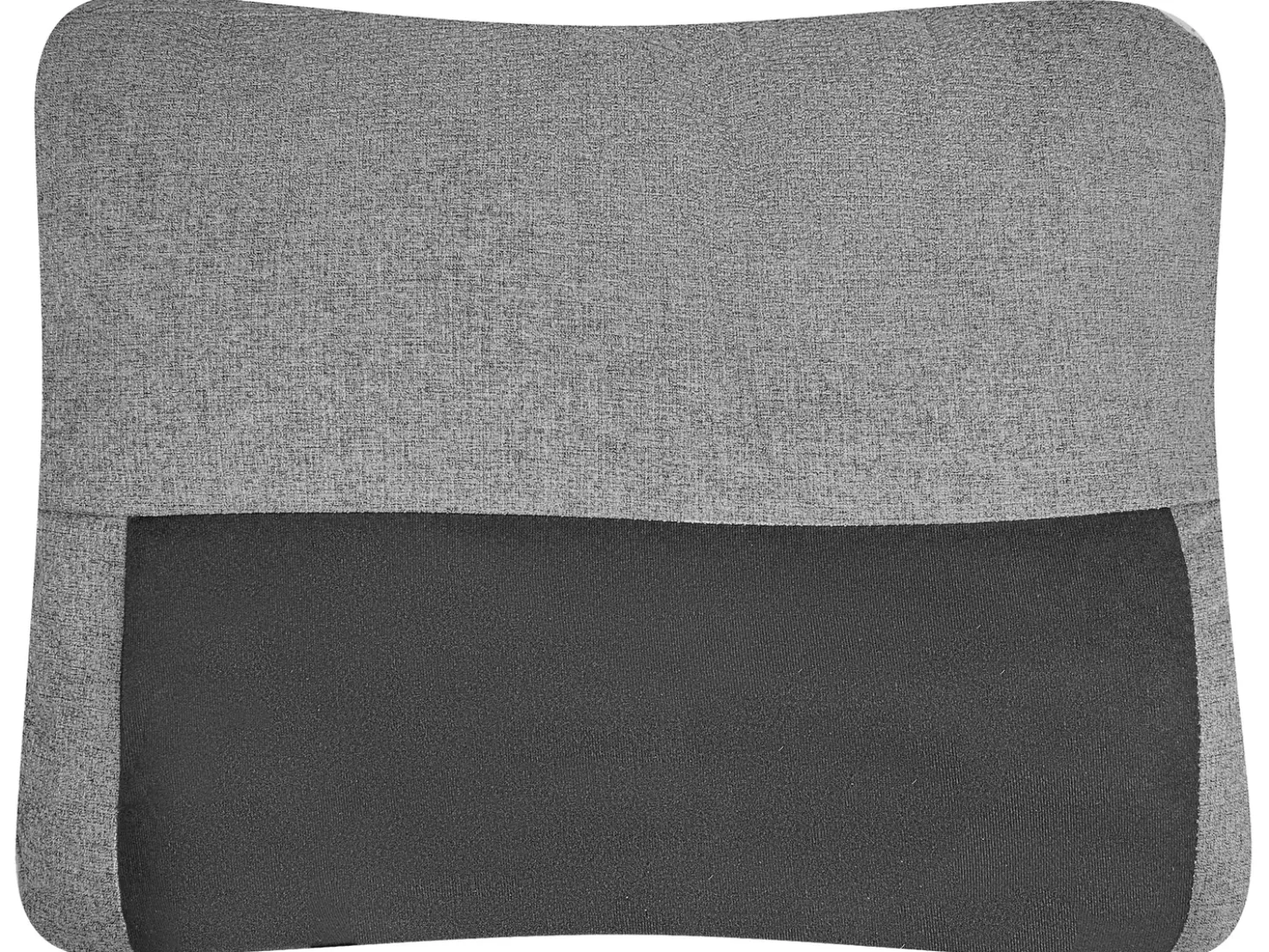 Divano letto angolare 3 posti NASSJO Lino sintetico Grigio Lato destro