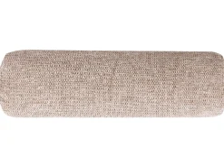 Divano letto angolare 3 posti EDANE Tessuto Beige con contenitore Lato Sinistro