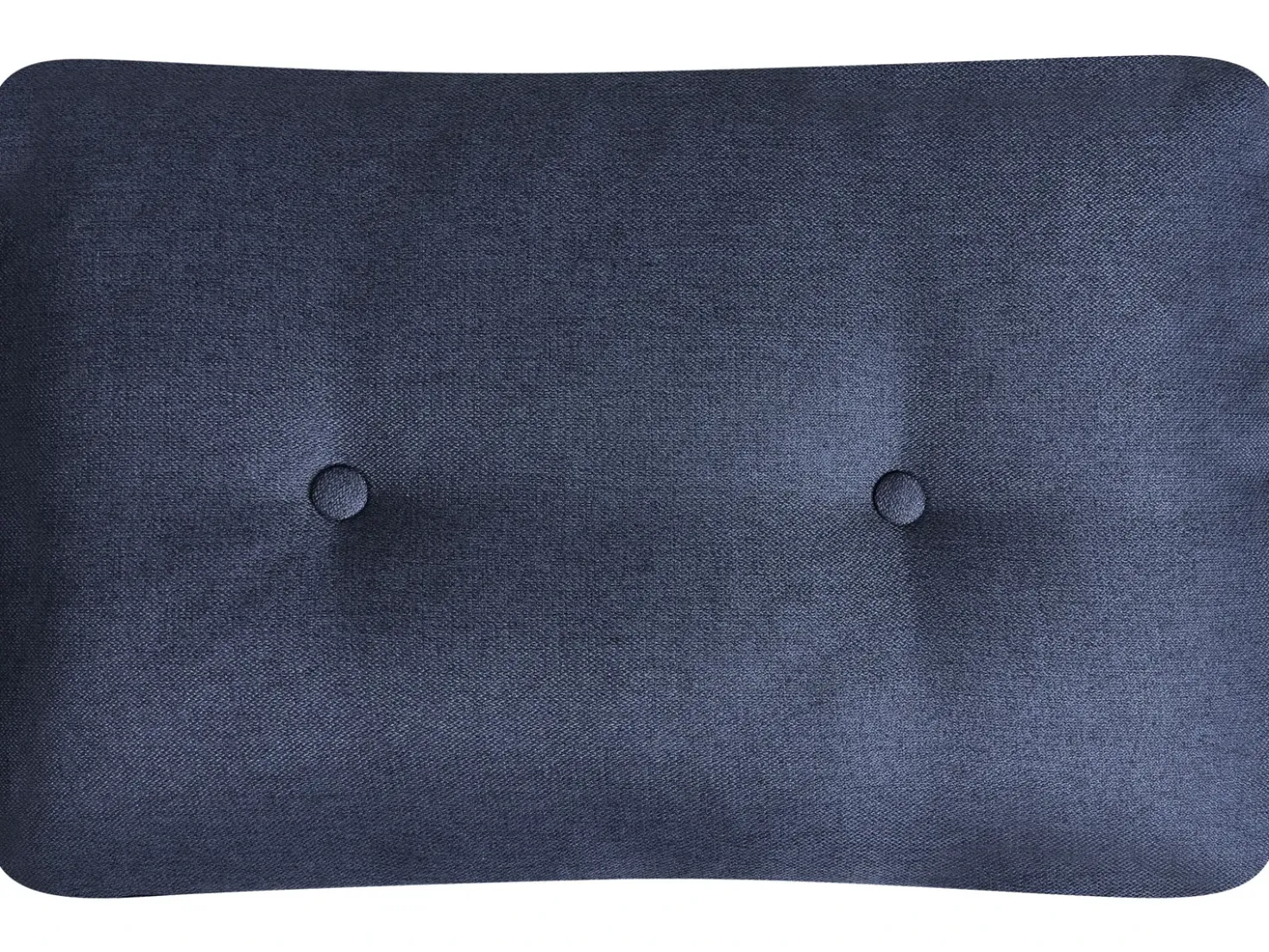 Divano letto angolare 4 posti FLAKK Tessuto Blu marino con contenitore Lato Sinistro