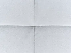 Divano letto angolare modulare 4 posti ABERDEEN Velluto Grigio chiaro Lato destro