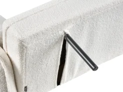 Divano letto ASAA Bouclé Bianco sporco