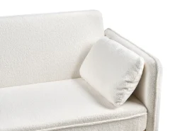 Divano letto ASAA Bouclé Bianco sporco