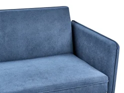 Divano letto ASAA Tessuto Blu
