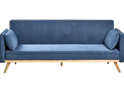 Divano letto ASAA Tessuto Blu