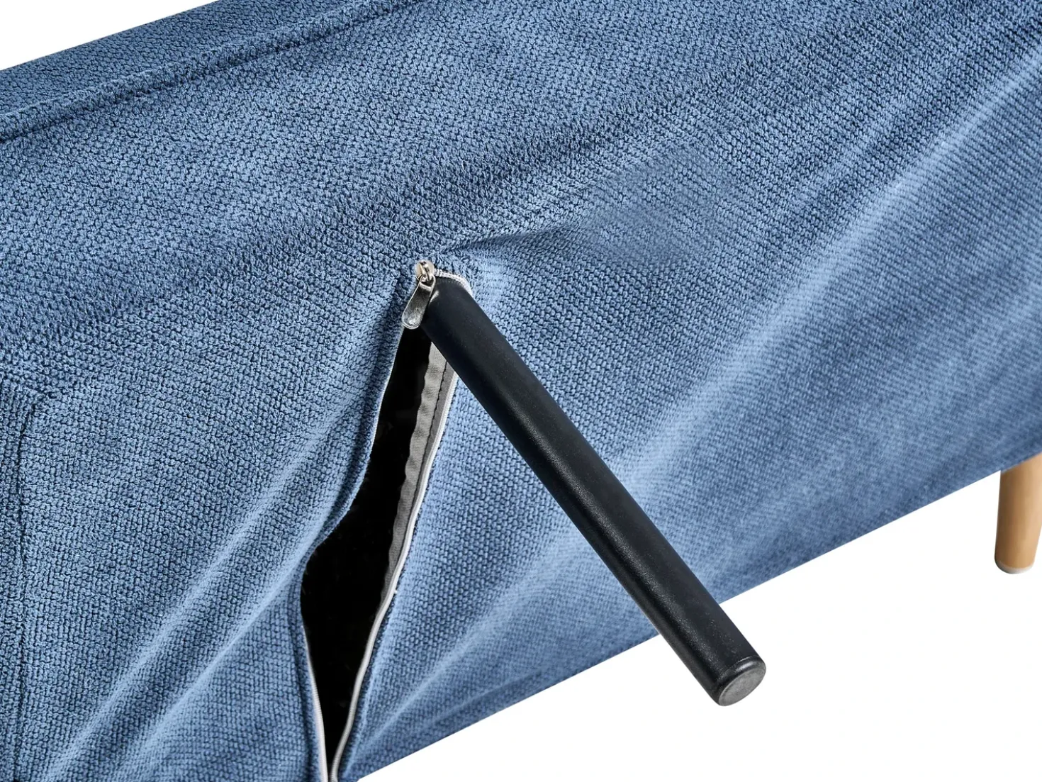 Divano letto ASAA Tessuto Blu