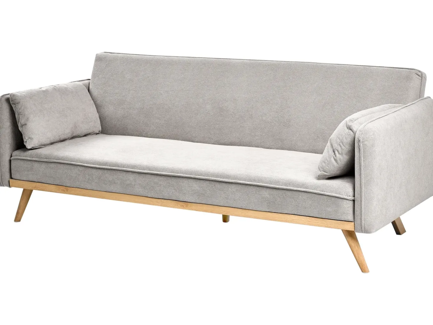 Divano letto ASAA Tessuto Grigio