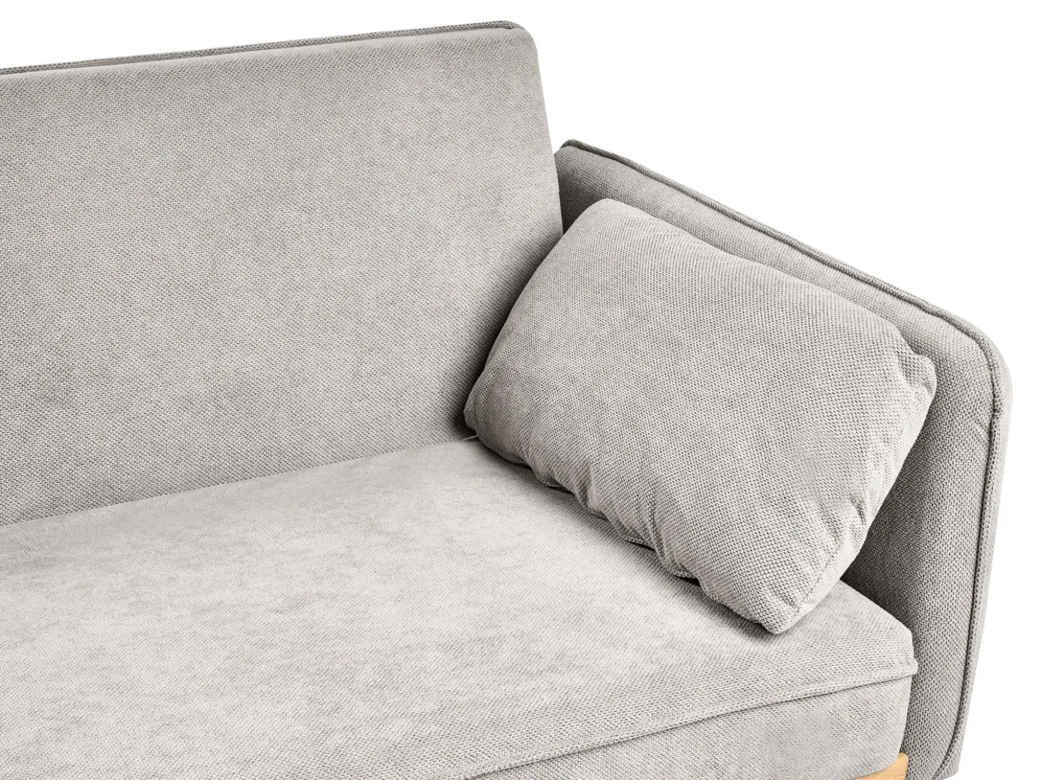 Divano letto ASAA Tessuto Grigio