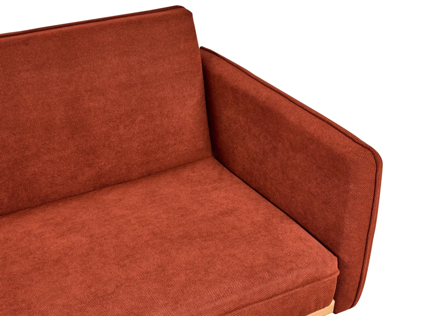 Divano letto ASAA Tessuto Rosso