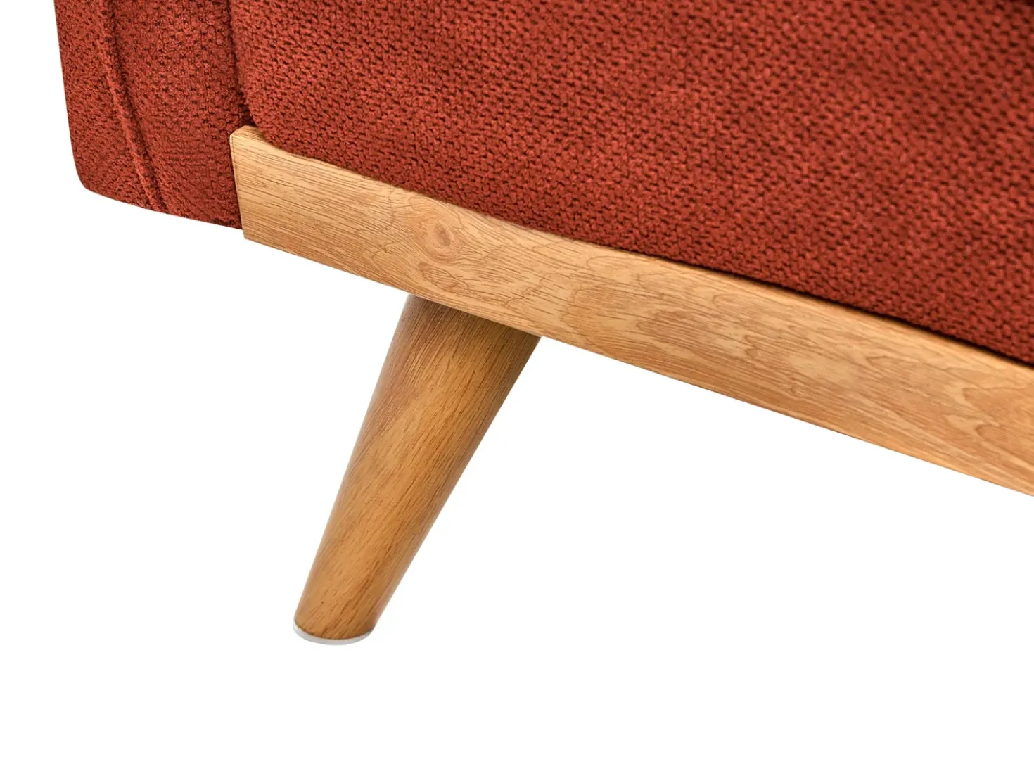 Divano letto ASAA Tessuto Rosso