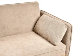 Divano letto ASAA Tessuto Marrone chiaro