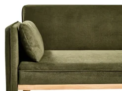 Divano letto ASAA Tessuto Verde