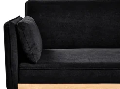 Divano letto ASAA Tessuto Nero