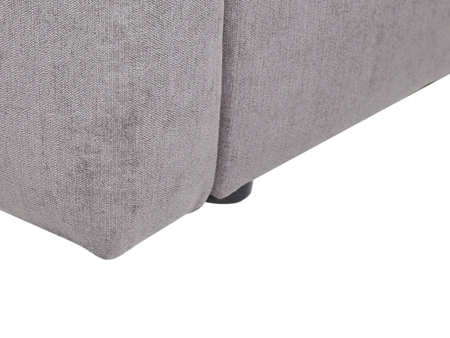 Divano letto con contenitore Tessuto ARISTOCRAT 160 x 200 cm Tortora