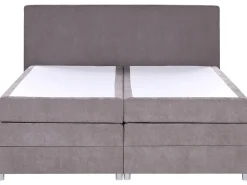 Divano letto con contenitore Tessuto MINISTER 180 x 200 cm Tortora