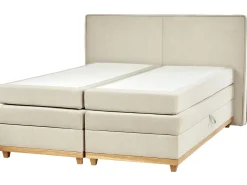 Divano letto con contenitore Tessuto DYNASTY 180 x 200 cm Beige