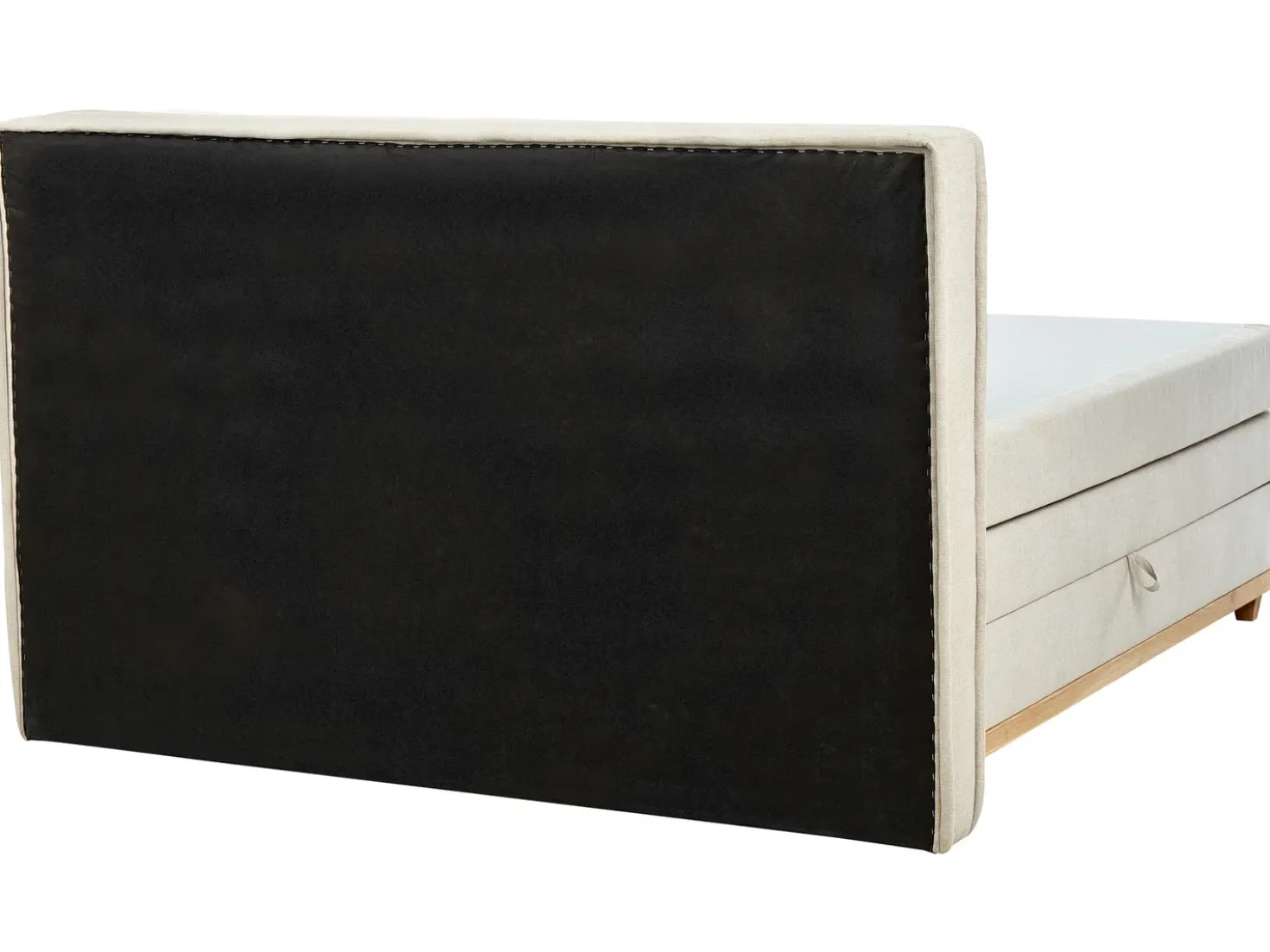 Divano letto con contenitore Tessuto DYNASTY 180 x 200 cm Beige
