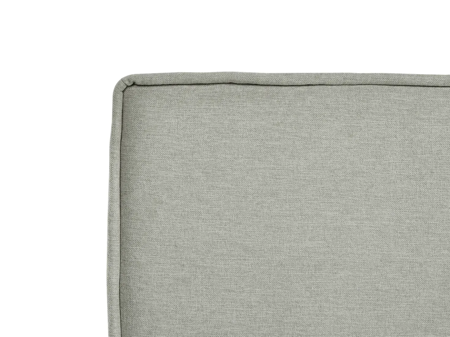 Divano letto con contenitore Tessuto DYNASTY 160 x 200 cm Grigio chiaro