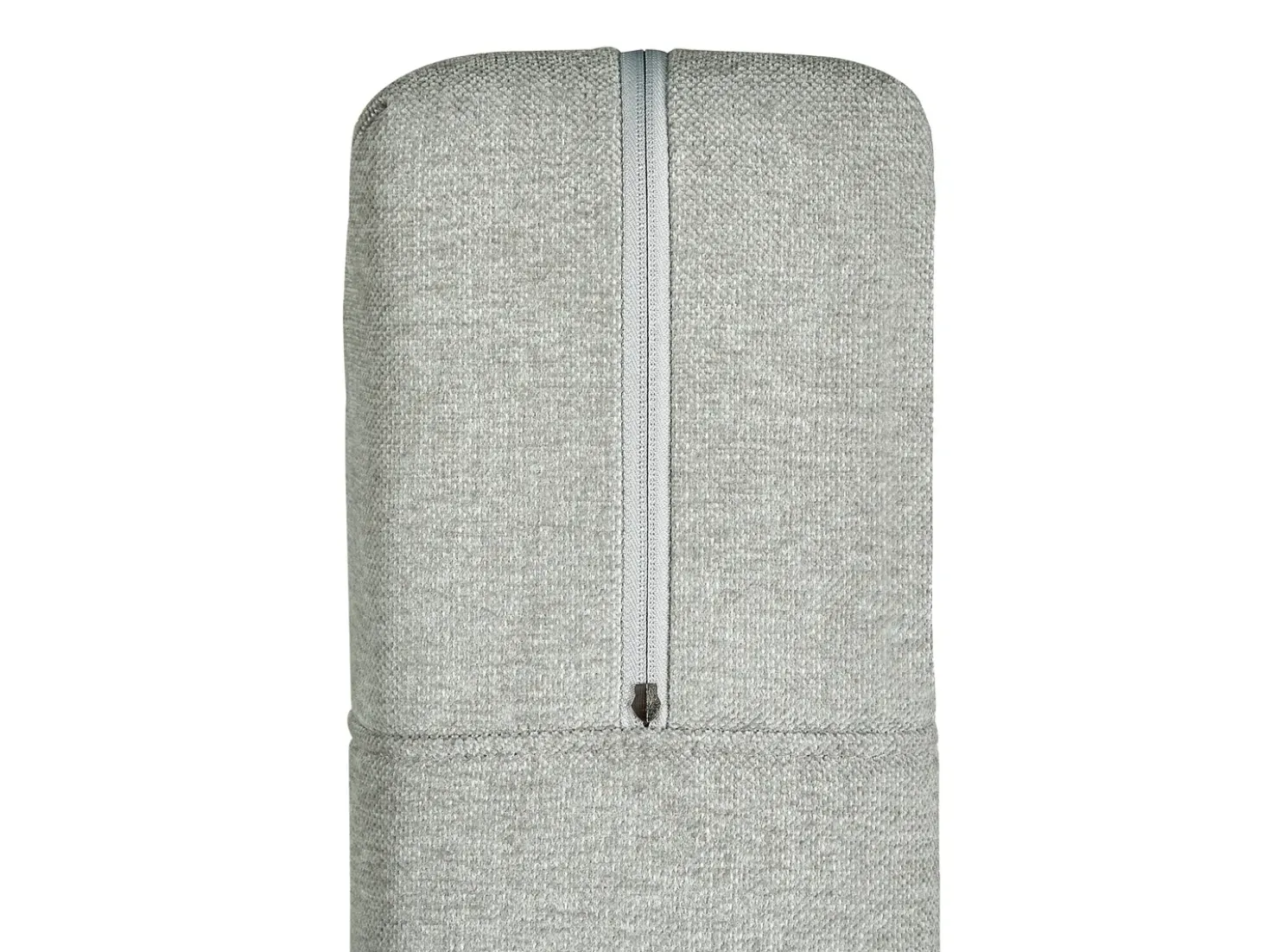 Divano letto con contenitore Tessuto DYNASTY 160 x 200 cm Grigio chiaro