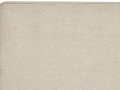 Divano letto con contenitore Tessuto MINISTER 180 x 200 cm Beige chiaro