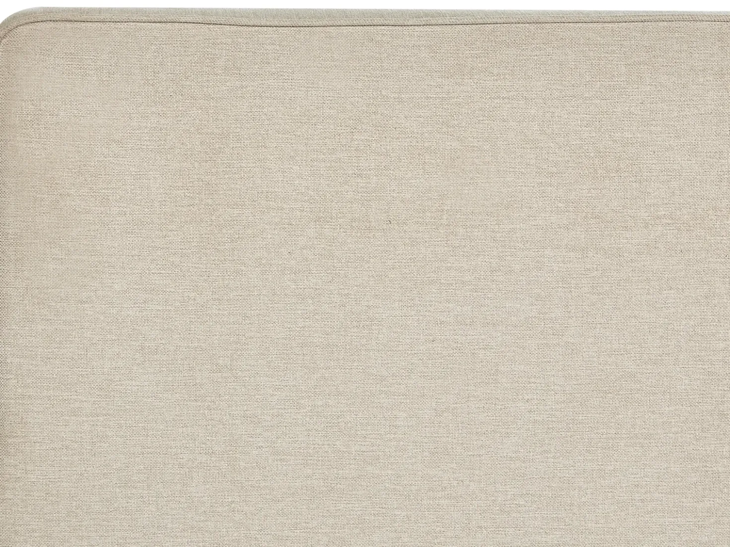 Divano letto con contenitore Tessuto MINISTER 180 x 200 cm Beige chiaro