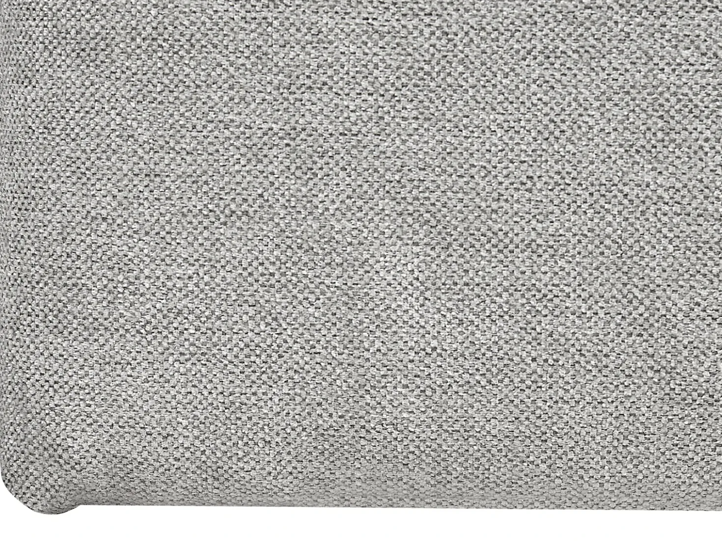 Divano letto con contenitore Tessuto ARISTOCRAT 160 x 200 cm Grigio chiaro