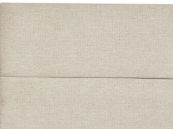 Divano letto con contenitore Tessuto ARISTOCRAT 160 x 200 cm Beige chiaro