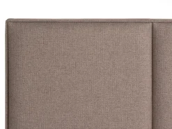 Divano letto con contenitore Tessuto BARONET 180 x 200 cm Tortora