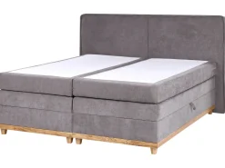 Divano letto con contenitore Tessuto DYNASTY 180 x 200 cm Tortora