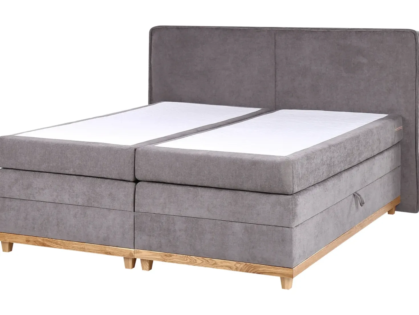 Divano letto con contenitore Tessuto DYNASTY 180 x 200 cm Tortora