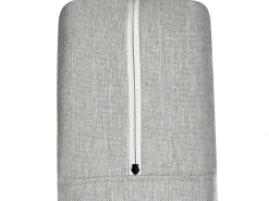 Divano letto con contenitore Tessuto MINISTER 180 x 200 cm Grigio chiaro