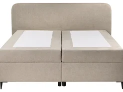 Divano letto con contenitore Tessuto REGENT 160 x 200 cm Tortora