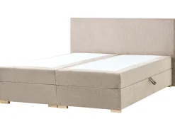 Divano letto con contenitore Tessuto MAJOR 180 x 200 cm Tortora