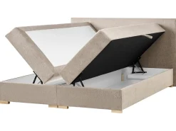 Divano letto con contenitore Tessuto MAJOR 180 x 200 cm Tortora