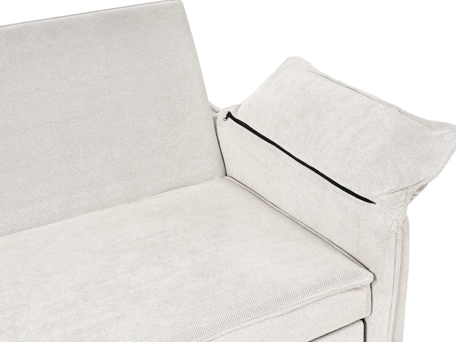 Divano letto HORMA Tessuto Bianco sporco